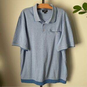 Vintage Arnold Palmer Golf Polo Shirt Blue Mens Size XL